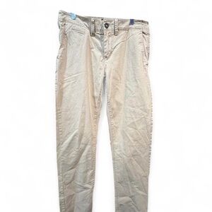 American Eagle Outfitters Men's Khaki Skinny Chinos